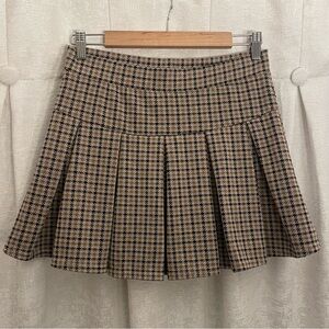 American Eagle Plaid Pleated Skort | Lined | Never Worn | Small Long